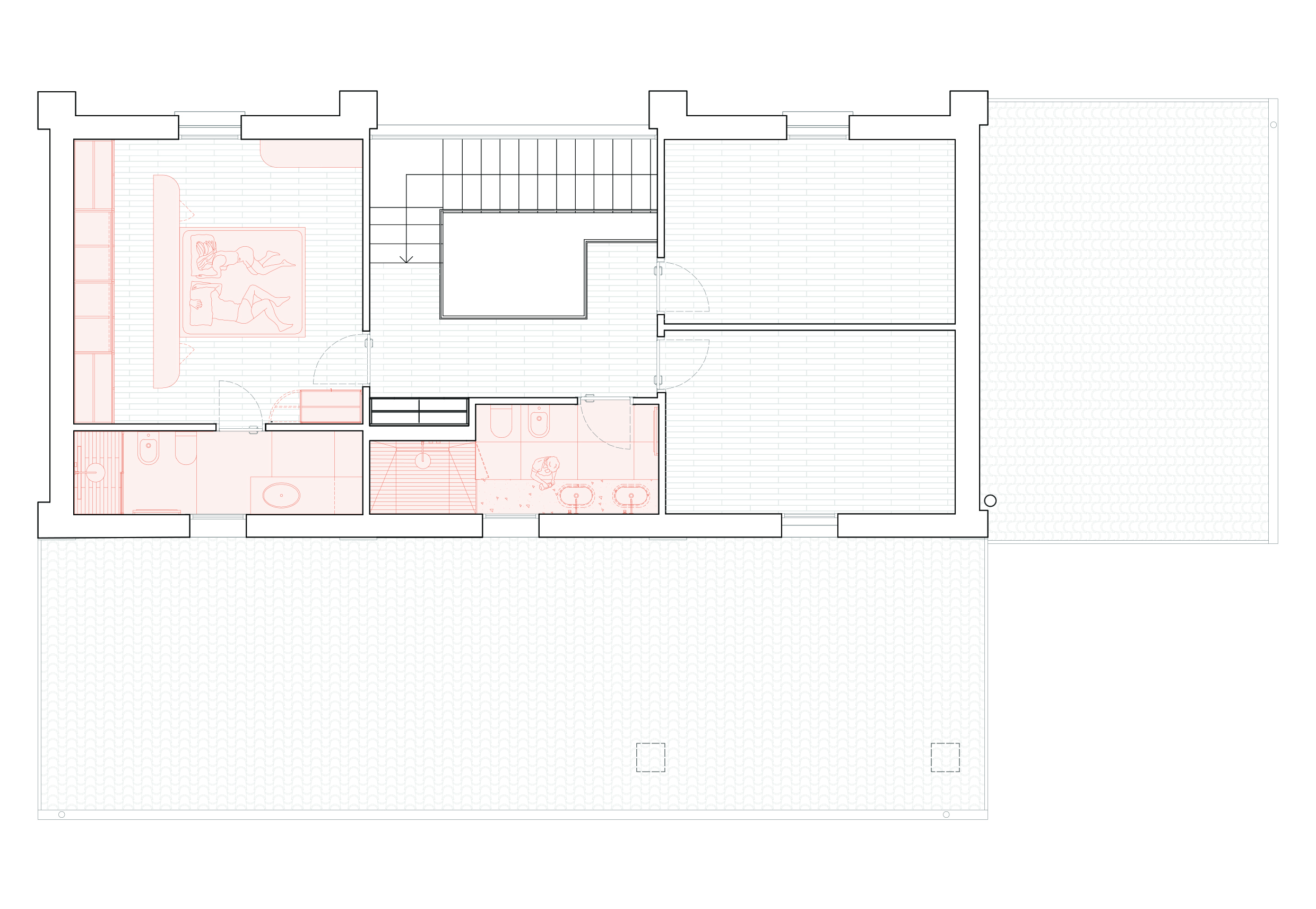 Progettazione interni casa privata colline Faenza Studio Montini Architettura