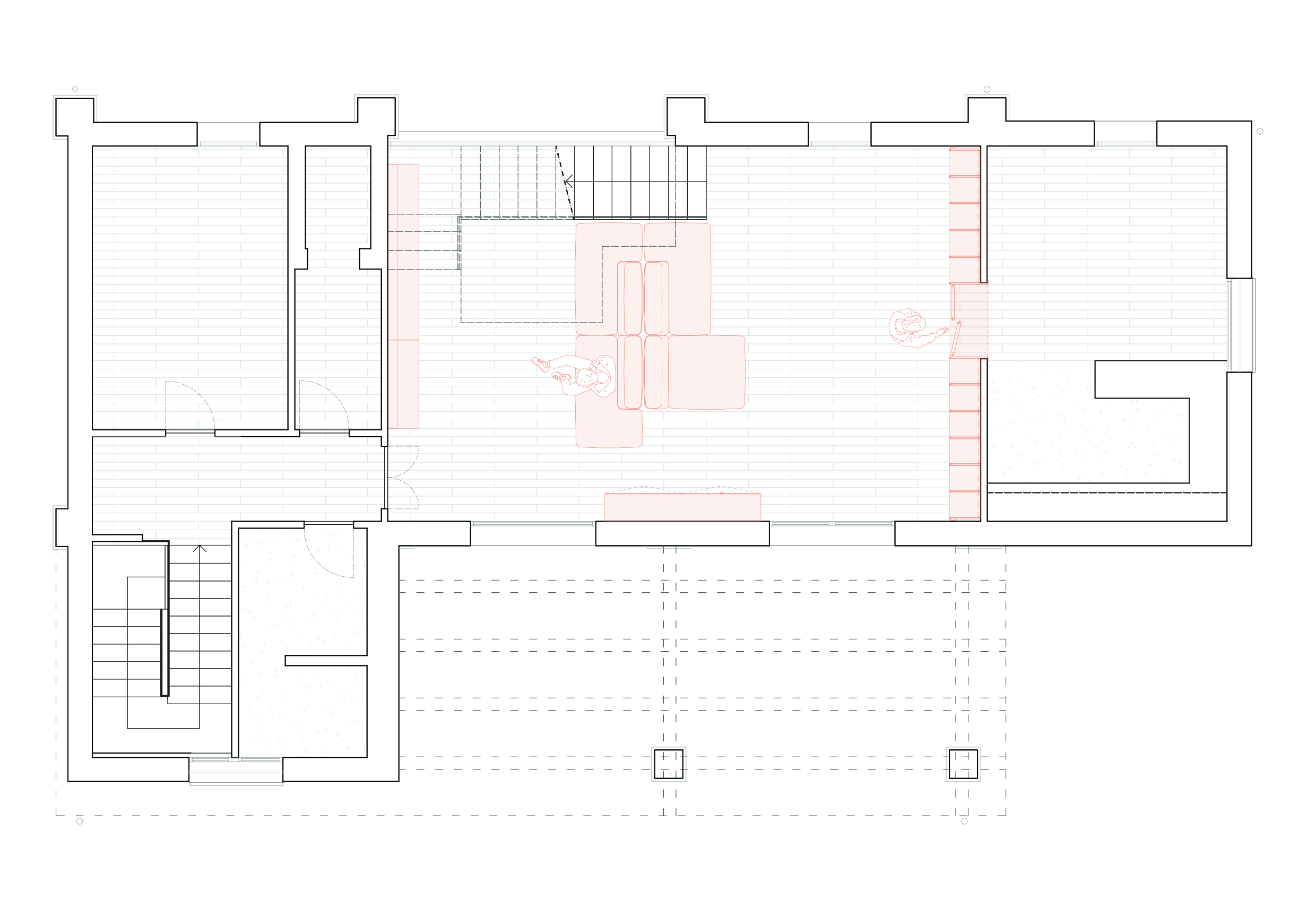 Progettazione interni casa privata colline Faenza Studio Montini Architettura